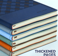 Libreta de PU con Logotipo Personalizado en Relieve, Tapa Dura A5, Diario de Negocios, Grabado en Caliente Plateado/Dorado, Bloc de Notas para Oficina