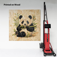 MK02 2025 Nuevo modelo 3D UV Impresora de pared y piso Impresora de papel tapiz de inyección de tinta automática CMYKW de 5 colores