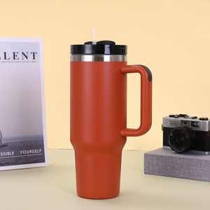 Gobelet isotherme en acier inoxydable 304 à double paroi, anti-fuite, sous vide, 40 oz, avec poignée, vente en gros - Product Image 4