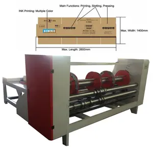 Fábrica de máquina de encaixe de papelão semiautomático