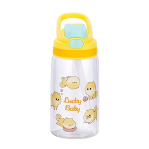 480ml BPA Free Food Grade PC Children's Bottle Cartoon Design Leak-Proof Lid Dishwasher Safe Strap <b>Tea</b> <b>Infuser</b> Outdoor Use - Product Image 2