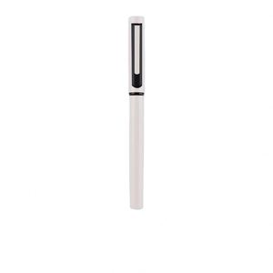 Colorful Custom Logo High Quality Leather Metal Business Roller <b>Pen</b> Matte Black and <b>White</b> Ballpoint <b>Pens</b> for Office Business - Product Image 4