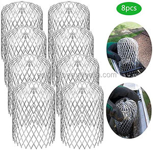 Máng Xối Bảo Vệ <span class=keywords><strong>3</strong></span> <span class=keywords><strong>Inch</strong></span> Mở Rộng Nhôm Xuống Spout Lọc Lọc - Product Image 4