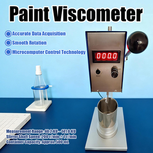 Novidades: Viscometro Digital com Display LED, Testador de Viscosidade de Alta Precisão, Medidor de Viscosidade de Tinta Industrial - Product Image 1
