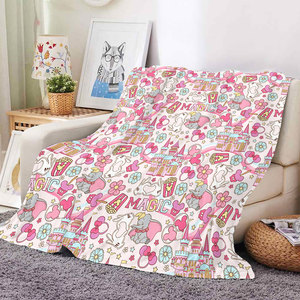 Manta <span class=keywords><strong>de</strong></span> Franela Personalizada con Diseño <span class=keywords><strong>de</strong></span> <span class=keywords><strong>Elefante</strong></span> Volador para Niños, Suave Manta <span class=keywords><strong>de</strong></span> Felpa con Diseño <span class=keywords><strong>de</strong></span> Dibujos Animados, Regalo para Bebés y Niños - Product Image 4