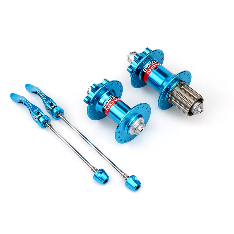 NOVATEC D042SB / D041SB Customizable factory OEM ARC super loud bike wheel hubs J bend 32 hole mtb rear hub alloy bicycle hub