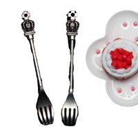 Miaobei simulation mini vaisselle alliage fourchette cuillère miniature nourriture jouer ensemble Kerr poupée accessoires jouet