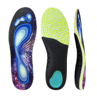 Semelles orthopédiques fabriquées en Chine, confortables, antidérapantes, avec un fort soutien de la voûte plantaire, pour chaussures.