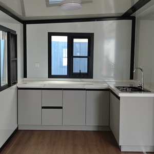 Có Thể Tháo Rời Phẳng Gói Nhỏ Sang Trọng Nhà Nhà Vệ Sinh 3 Phòng Ngủ Gỗ Cabin Di Động Di Động <span class=keywords><strong>Modular</strong></span> <span class=keywords><strong>Prefab</strong></span> <span class=keywords><strong>Container</strong></span> Biệt Thự - Product Image 5