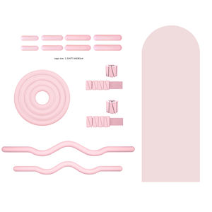 Kit d'accessoires d'haltères en silicone pour musculation, tapis de yoga en caoutchouc PU noir pour fitness et <span class=keywords><strong>Pilates</strong></span>, tapis de <span class=keywords><strong>sol</strong></span> - Product Image 4