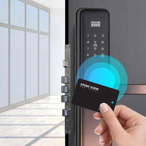 2025 Bán Chạy nhất an toàn thông minh khóa cửa gỗ với Gradient màu thẻ nhớ lưu trữ dữ liệu wifi kết nối - Product Image 3