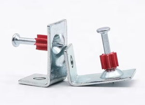 Clou de fixation pour plafond en acier électrogalvanisé avec rainure rouge pour clips de plafond et construction - Product Image 2