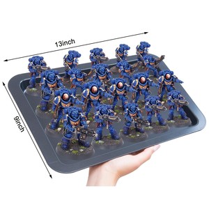 Boîte de rangement pour miniatures, étui de transport pour miniatures, cadre en alliage d'<span class=keywords><strong>aluminium</strong></span> avec serrure - Product Image 3