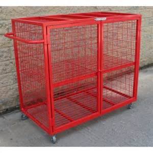 Rouleau de stockage en entrepôt <span class=keywords><strong>Cage</strong></span> de stockage en grillage avec roue - Product Image 5