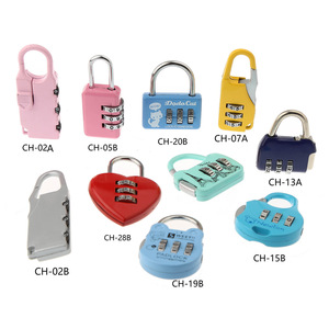 Combination Pad <b>Lock</b> Mini Zinc Alloy Rectangular Single Lever Locking For Dorm Cabinet Drawer Use - Product Image 3