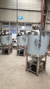 Конический ферментатор GHO 300L 304 с охладителем для домашнего пивоварения, ферментационный резервуар для пива