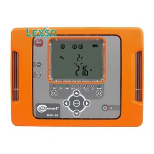 Sonel Mru-30 Mètre de résistance de terre et de résistivité avec tension d'interférence 0V-100V, température de fonctionnement 10-50°C Lexso - Product Image 1