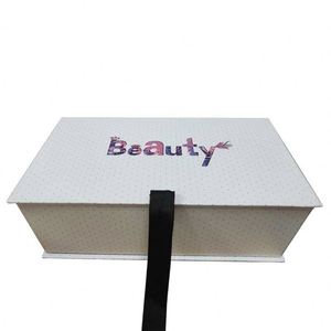 Custom Logo Luxury Cardboard Foldable <b>Hair</b> Bundle Extension Wig Packaging Box <b>for</b> Bundles - Product Image 2