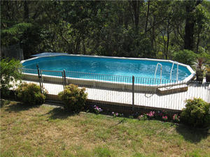 <span class=keywords><strong>Piscine</strong></span> <span class=keywords><strong>hors</strong></span> <span class=keywords><strong>sol</strong></span> rectangulaire en acier bon marché en gros de Chine avec revêtement en PVC thermosoudé <span class=keywords><strong>pour</strong></span> enfants - Product Image 4