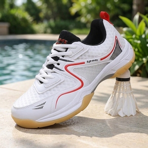 Zapatillas de <span class=keywords><strong>Tenis</strong></span> y Bádminton <span class=keywords><strong>para</strong></span> Interior con Suela de Goma, Unisex, Ultraligeras, Transpirables, Antideslizantes, EU 35-46, Deportivas, Cómodas, Personalizadas, OEM - Product Image 1