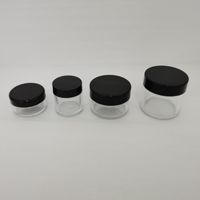 PS Poudre Poudre Cas Fard À Paupières Bouteille Petite Bouteille Ronde 5g 10g 20g 30g Bouteille De Maquillage en Stock