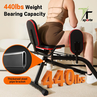 Appareil de musculation des fessiers et des cuisses à 6 niveaux de résistance avec coussinets rotatifs pour les jambes, idéal pour le fitness à domicile, vente en gros OEM