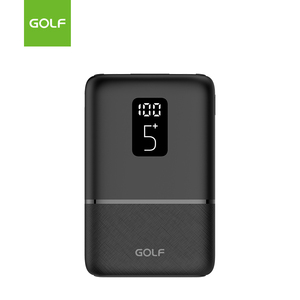Wallet Portable Powerbanks Lithium Battery Wholesale Logo Custom Smartphone Charger LCD Digital Mini 5000mAh Power Bank