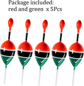 4.84in 5.28in Flotteurs de pêche Bobbers Flotteurs à glissière Balsa Fishing Bobber Slip Bobbers for Crappie Panfish Trout Bass - Product Image 5
