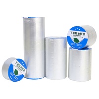 Ruban d'étanchéité super adhésif activé par l'eau, antistatique, en caoutchouc butyle, résistant aux hautes températures, en feuille d'aluminium, imperméable