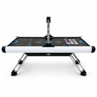 Table de hockey sur air de luxe de 7 pieds, économique, prix d'usine, taille standard, table de jeu d'arcade pour la maison, le fitness et le divertissement
