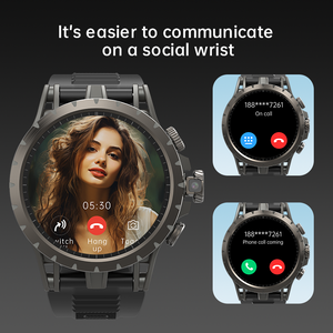 Reloj Inteligente Android 4G 5G con Tarjeta SIM, Resistente al Agua, Monitor de Actividad Física, Llamadas Bluetooth, Monitor de Frecuencia Cardíaca, Monitor de Sueño, NFC, Pronóstico del Tiempo - Product Image 4
