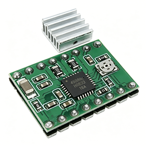 ชิ้นส่วนเครื่องพิมพ์3D แผงวงจรสเต็ปมอเตอร์โมดูล DRV8825 <span class=keywords><strong>A4988</strong></span>แบบสเต็ปเปอร์มอเตอร์ไดร์เวอร์พร้อมแผงระบายความร้อน1.4 - Product Image 2