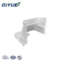 Kit de couverture décorative en PVC pour conduits de climatiseur mural sans conduit, accessoires pour mini-split et climatiseur central - Blanc décoratif