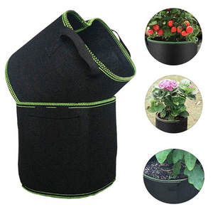 Sacs <span class=keywords><strong>de</strong></span> culture en tissu pour plantes <span class=keywords><strong>de</strong></span> jardin et <span class=keywords><strong>de</strong></span> ferme, 5 gallons, pour culture en extérieur, pots en tissu non tissé, sacs <span class=keywords><strong>de</strong></span> pépinière, sacs <span class=keywords><strong>de</strong></span> culture pour plantes - Product Image 4