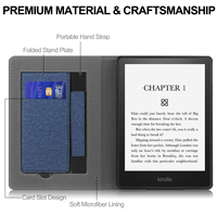 Bojin casing penutup dudukan untuk Kindle Paperwhite 6.8 2021 inci Gen 11 dengan tali tangan