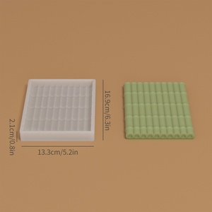 แม่พิมพ์เทียนรูปเรือมังกรสำหรับขายส่ง แม่พิมพ์ซิลิโคนรูปไม้ไผ่ เทียนหอม อโรมาเธอราพี พลาสเตอร์ สบู่ เรซิ่น - Product Image 5