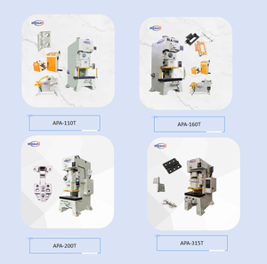 Presse à poinçonner pneumatique avec protection <span class=keywords><strong>anti</strong></span>-surcharge pour le découpage de charnières de fenêtres en acier inoxydable - Product Image 5