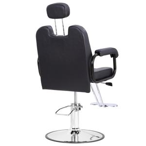 Ghế cắt tóc cao cấp có nâng chân, dành cho salon tóc, bán buôn, ghế cắt tóc nam màu đen để bán - Product Image 5