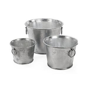 SEAU ÉLÉGANT MAISON ET JARDIN DÉCORATIF DE BONNE QUALITÉ POTS DE FLEURS SEAU MÉTAL FLEUR VINTAGE - Product Image 6