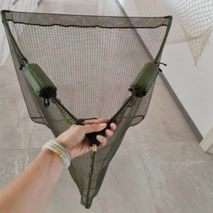 मानोकल कार्बन कार्प नेट 2 भाग भाग या रॉड पर फोम के साथ तैरते हुए कार्प नेट - Product Image 1