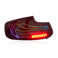 Feux arrière RGB pour BMW Série 2 F22 F23 F87 2014-2021, feux arrière LED modifiés, style tendance, feux de circulation, feux arrière