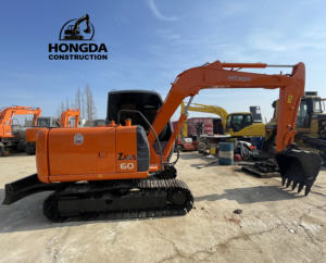 Mini pelle d'occasion HITACHI ZX55USR de 5 tonnes d'origine japonaise ZX55 Hitachi ZX70 ZX60 ZX55 vente au comptant - Product Image 1