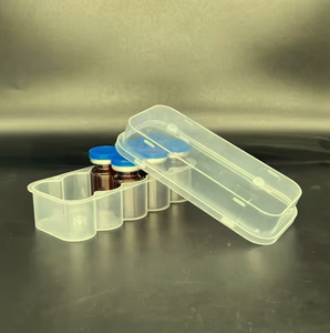 Flacons en verre pour peptides, 10 ml, 20 ml, 15 mg, flacons pharmaceutiques, supports pour peptides, emballage en verre durable pour peptides, poids L - Product Image 3