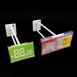 100*42 negozio di alimentari scaffale in Pvc appeso prezzo tag titolare etichetta titolare - Product Image 3