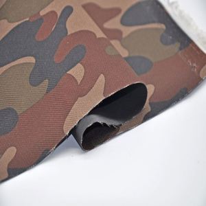 Muestra Gratuita de Tela Ripstop para Bolsas de Camping, Material de Poliéster 600D, Tela Oxford con Estampado de Camuflaje y Revestimiento de PVC - Product Image 4