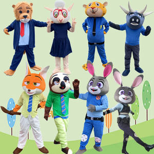 Disfraz de Conejo Zhu Di Judy, Traje de Mr. Sloth, Disfraz de Animación de Nick Fox, Disfraz de Algodón para Juego de Rol, Accesorios de Ropa - Product Image 3