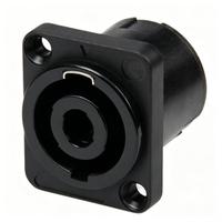 Connecteur de panneau pour haut-parleur 4 broches SINGO en gros, pour montage sur châssis, amplificateur, assemblage de câbles, système audio