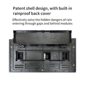 מסך תצוגה דו צדדי מסך מסך מסך תצוגה דו צדדי הוביל מסך תצוגה עם כיסוי מובנה בגשם, בהירות גבוהה, ללא התקנה תיבה - Product Image 4