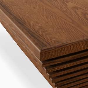 طاولة قهوة ذكية خشبية من AJUNION بتصميم عصري فاخر، أثاث غرفة معيشة مع مساحة تخزين منزلقة مخفية - Product Image 5