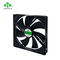 PY18025 14 cm ventilateur de refroidissement d'incubateur à faible bruit 180x180mm grand flux d'air transformateur de haute qualité ventilateurs de refroidissement axiaux sans brosse